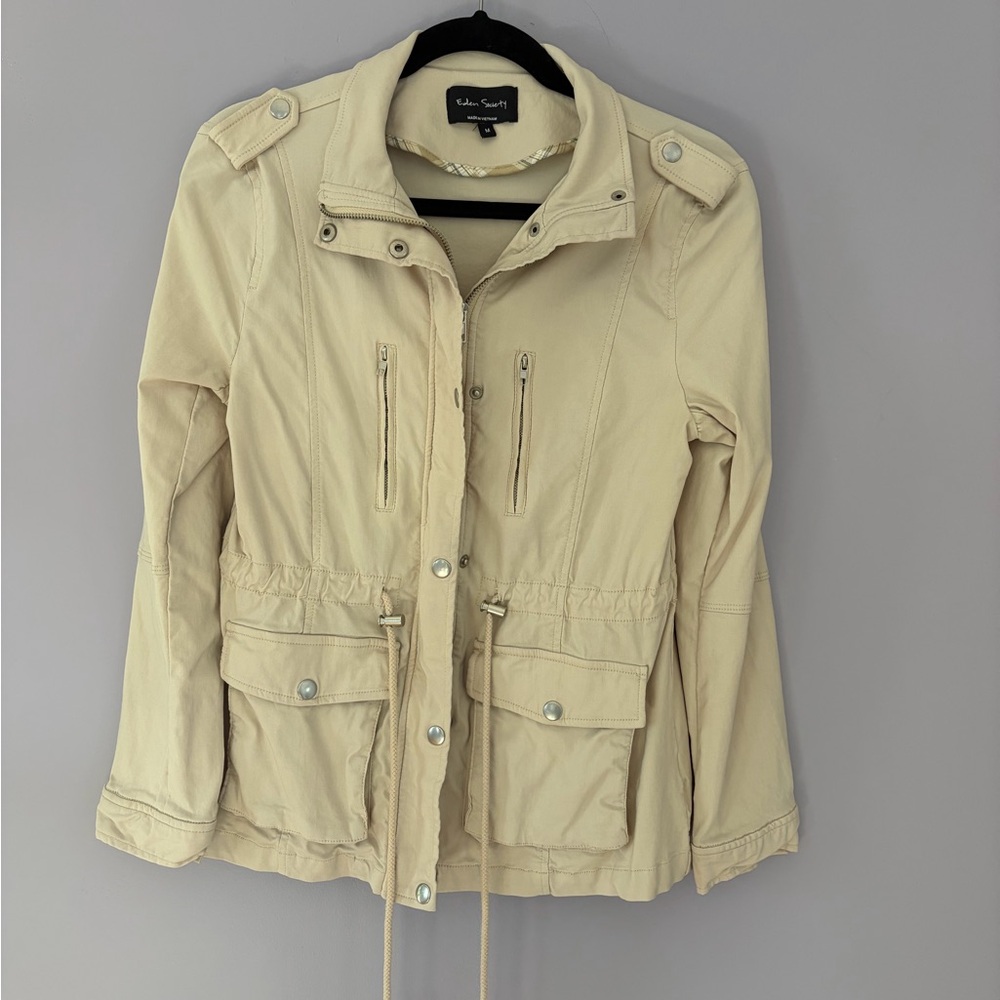 Eden Society stretchy utility jacket